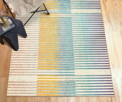 My Magic Carpet Flux Stripe Washable Area Rug 36 My Magic Carpet Flux Stripe Washable Area Rug -Cuisinart Store 810537757 2