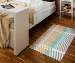 My Magic Carpet Flux Stripe Washable Area Rug 23 My Magic Carpet Flux Stripe Washable Area Rug -Cuisinart Store 810537759 2