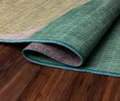 My Magic Carpet Cove Green Washable Area Rug -Cuisinart Store 810537763 4 1