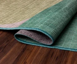 My Magic Carpet Cove Green Washable Area Rug -Cuisinart Store 810537764 4