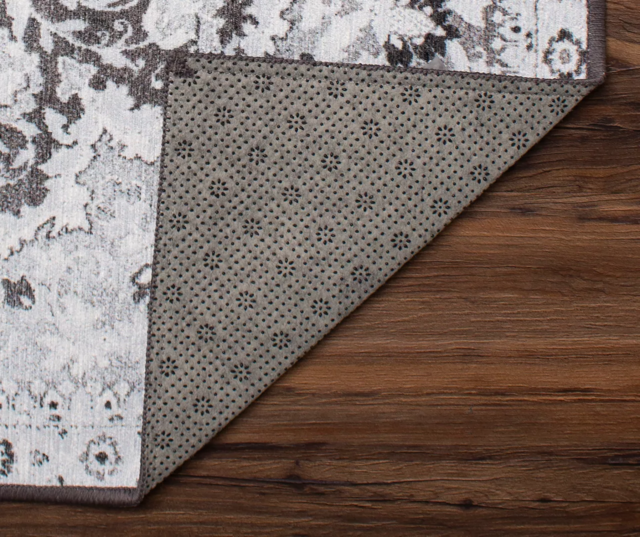 My Magic Carpet Parviz Gray Washable Area Rug 14 My Magic Carpet Parviz Gray Washable Area Rug - Image 14