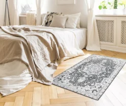 My Magic Carpet Parviz Gray Washable Area Rug 25 My Magic Carpet Parviz Gray Washable Area Rug -Cuisinart Store 810537771 2