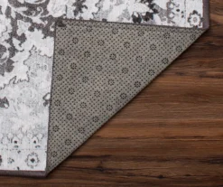 My Magic Carpet Parviz Gray Washable Area Rug 26 My Magic Carpet Parviz Gray Washable Area Rug -Cuisinart Store 810537771 3