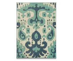 My Magic Carpet Ikat Washable Area Rug -Cuisinart Store 810537778 1