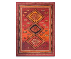 My Magic Carpet Phoenix Kilim Garnet Washable Area Rug -Cuisinart Store 810537782 1