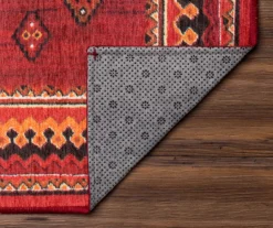 My Magic Carpet Phoenix Kilim Garnet Washable Area Rug -Cuisinart Store 810537782 3