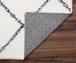 My Magic Carpet Medina Moroccan Diamond Ivory Washable Area Rug, (5' X 7') 10 My Magic Carpet Medina Moroccan Diamond Ivory Washable Area Rug, (5' X 7') -Cuisinart Store 810537787 3