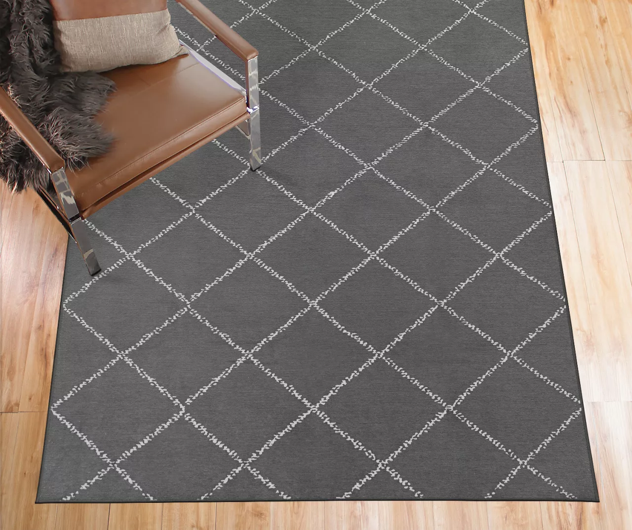 My Magic Carpet Medina Moroccan Diamond Washable Area Rug 20 My Magic Carpet Medina Moroccan Diamond Washable Area Rug - Image 20