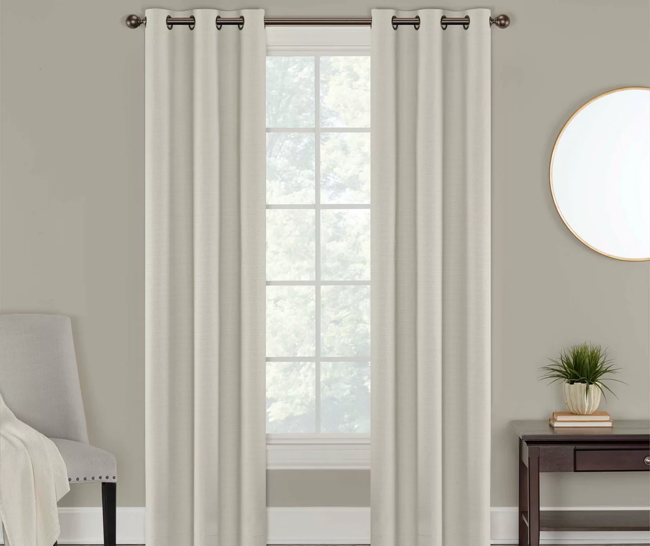 Eclipse Powell Blackout Grommet Curtain Panel Pair 10 Eclipse Powell Blackout Grommet Curtain Panel Pair - Image 10