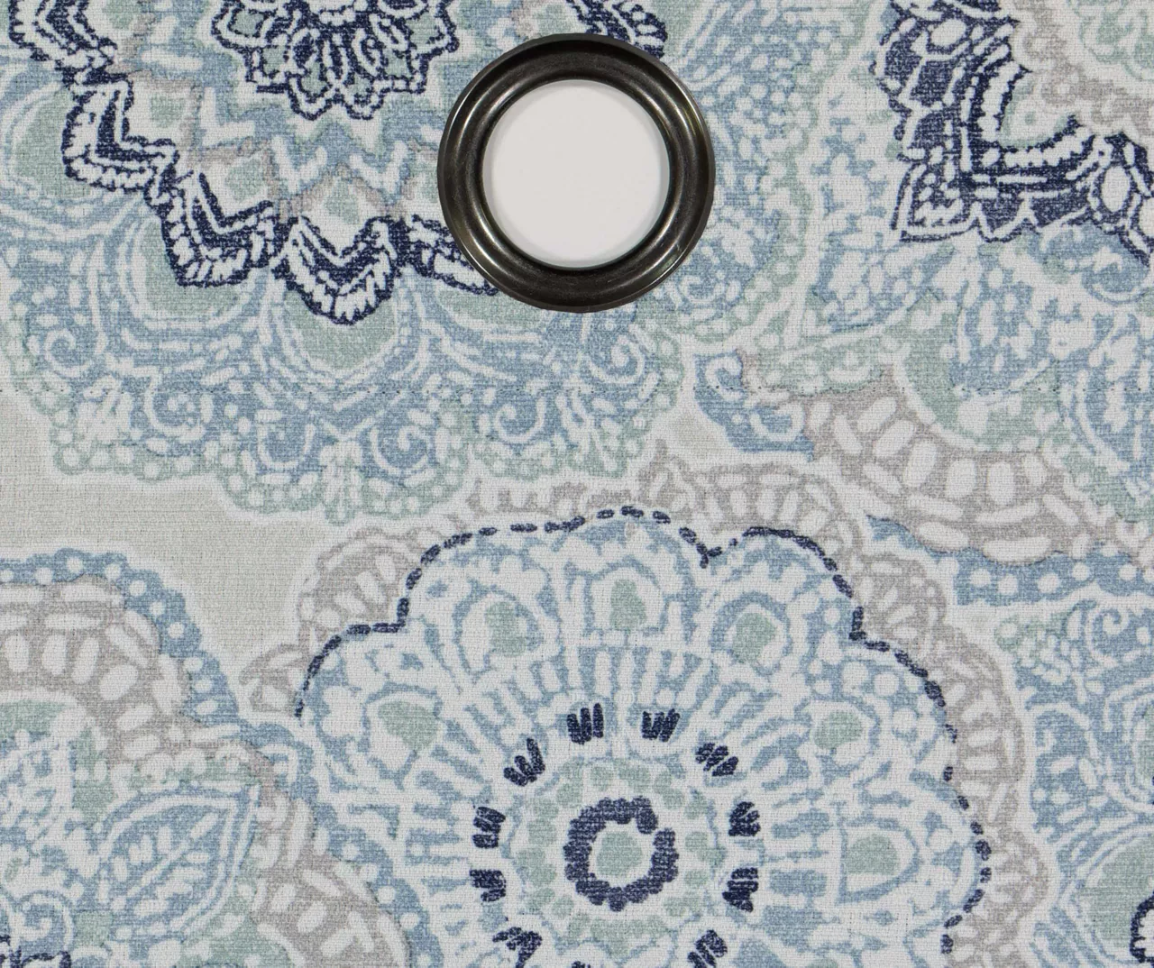 Eclipse Evon Medallion Grommet Blackout Curtain Panel Pair 5 Eclipse Evon Medallion Grommet Blackout Curtain Panel Pair - Image 5