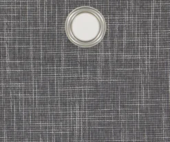 Eclipse Alec Crosshatch Blackout Grommet Curtain Panel Pair -Cuisinart Store 810538081 2