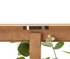 Brown & Green Wreath On Window Pane Wall Décor -Cuisinart Store 810538434 3