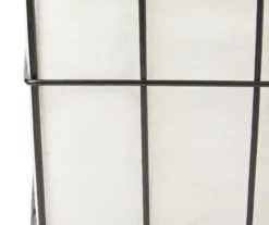 White & Black Wire Bin With Chalkboard Label -Cuisinart Store 810538654 2