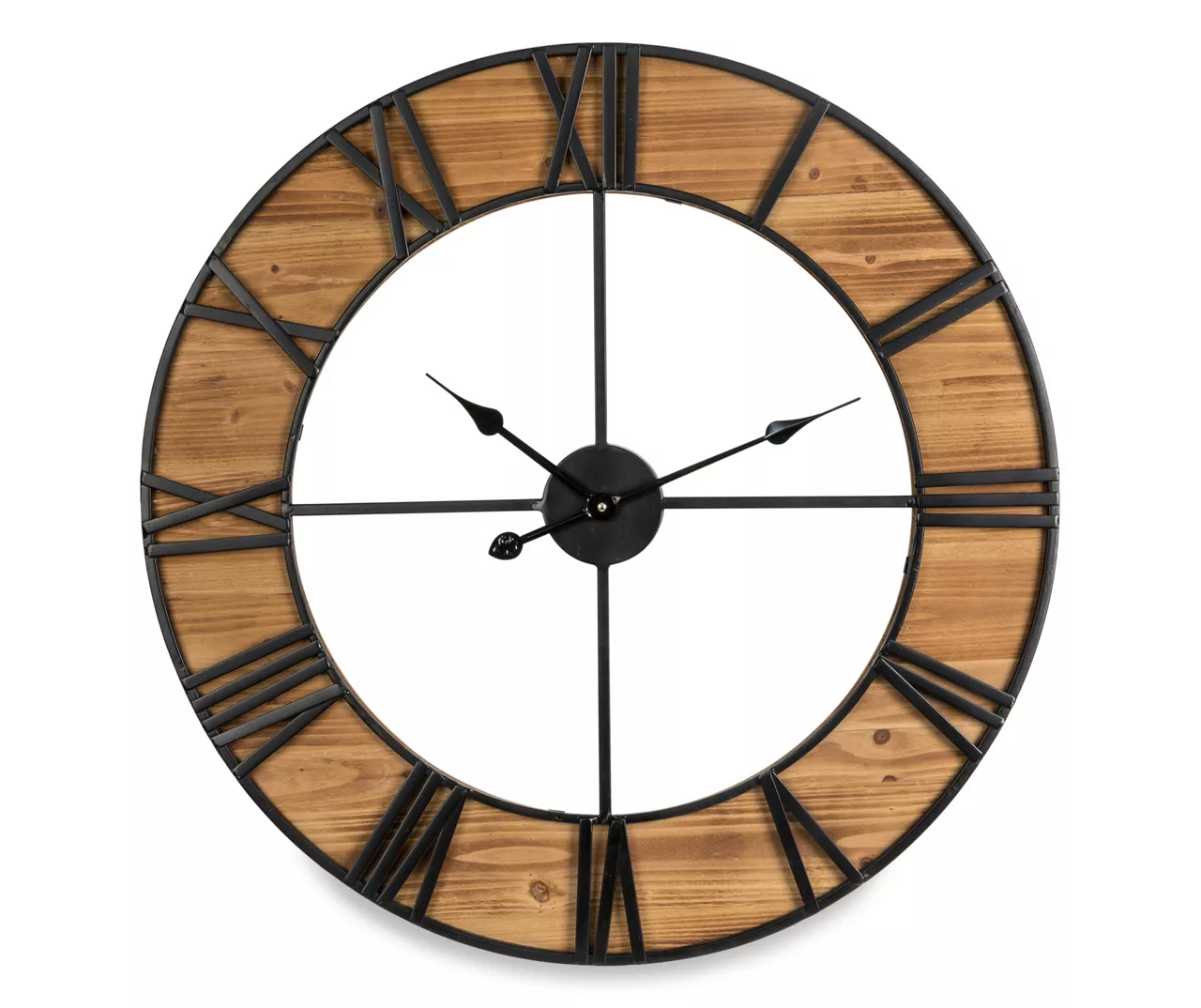 Tan 30" Farmhouse Wall Clock 1 Tan 30" Farmhouse Wall Clock