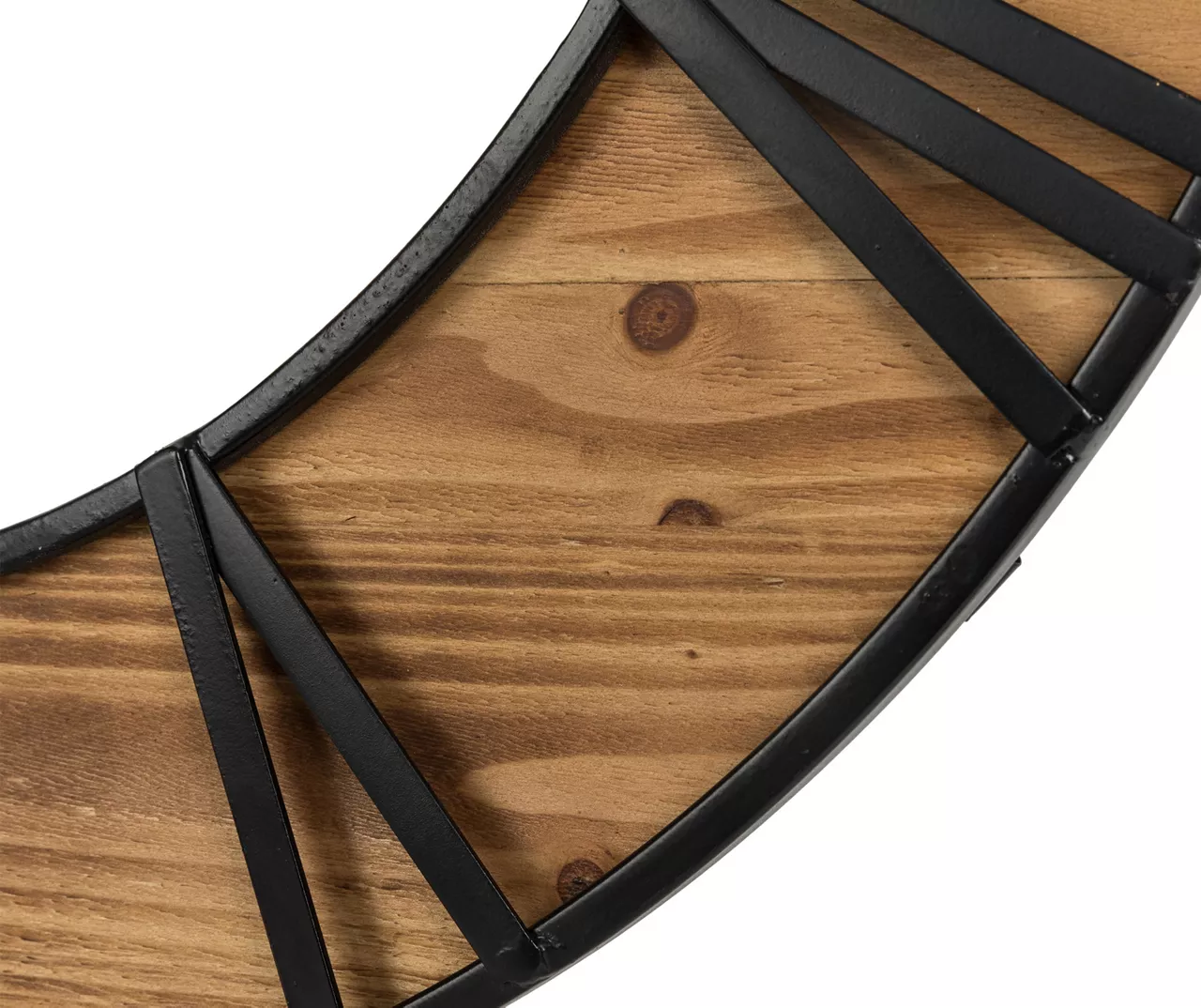 Tan 30" Farmhouse Wall Clock 3 Tan 30" Farmhouse Wall Clock - Image 3