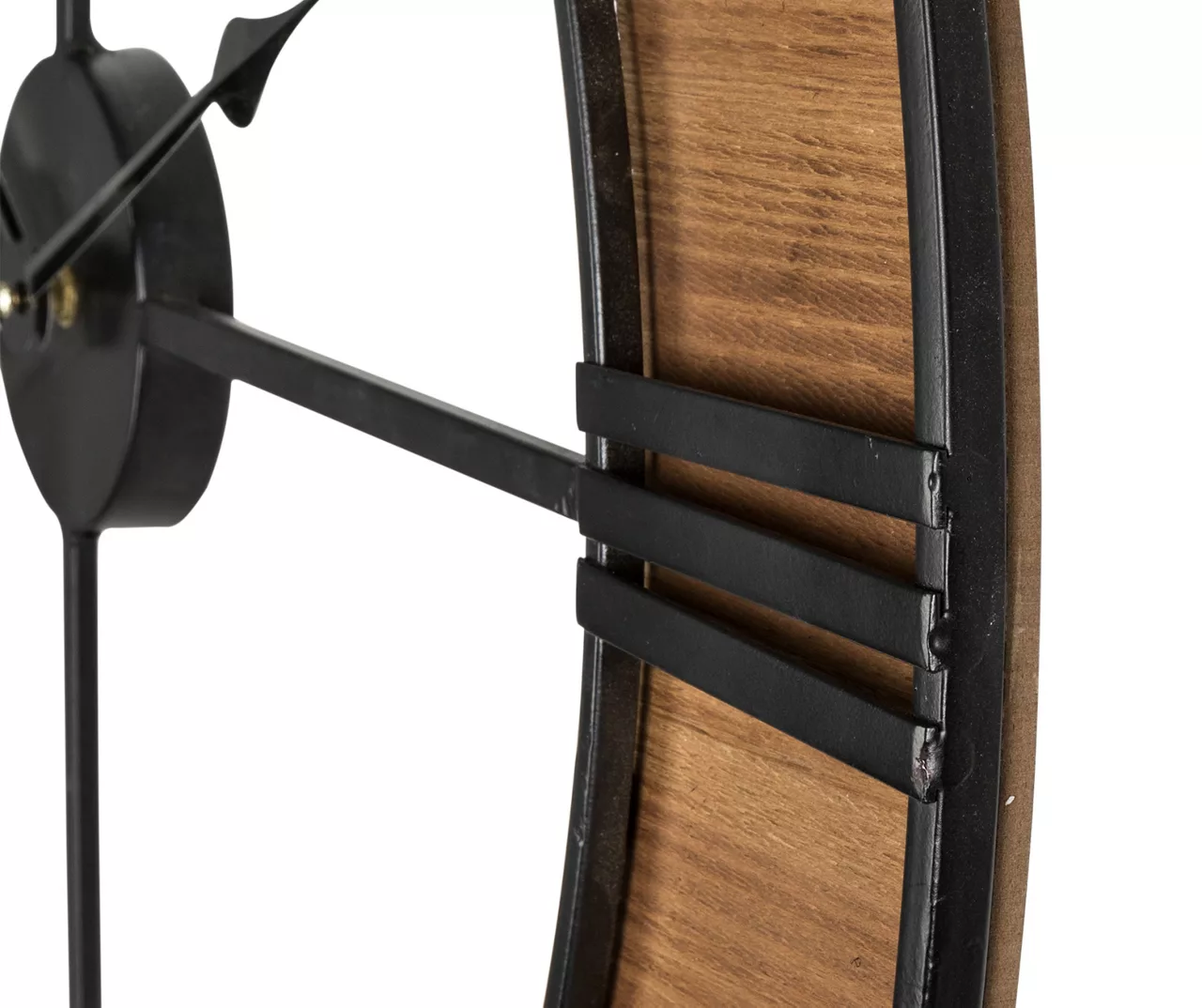 Tan 30" Farmhouse Wall Clock 4 Tan 30" Farmhouse Wall Clock - Image 4