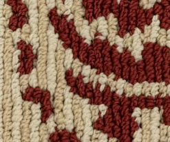 Red & White Medallion Accent Rug, (30" X 46") -Cuisinart Store 810539128 5