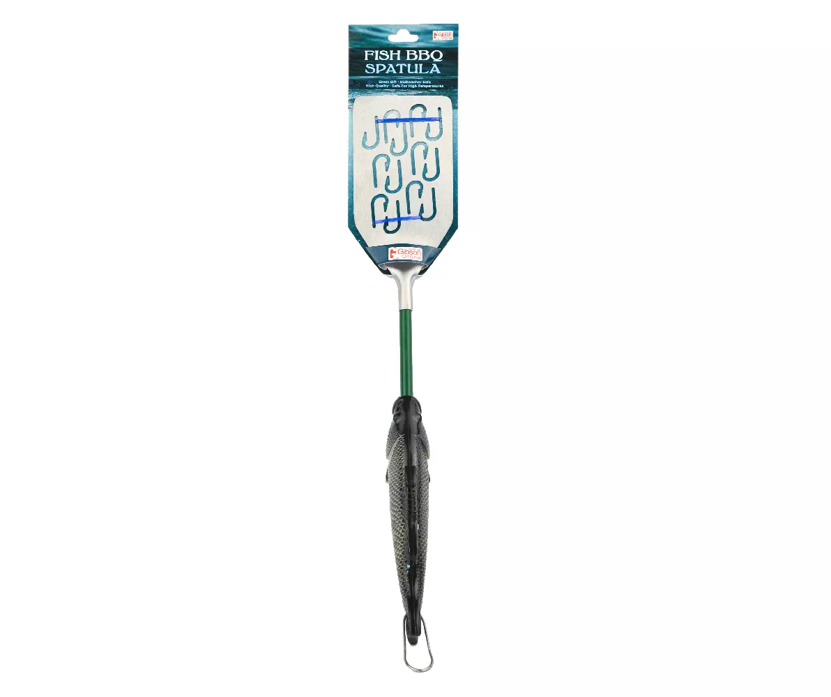 Gibson Fish Stainless Steel BBQ Spatula 1 Gibson Fish Stainless Steel BBQ Spatula