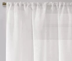 Real Living Bayview Textured Rod Pocket Sheer Curtain Panel 9 Real Living Bayview Textured Rod Pocket Sheer Curtain Panel -Cuisinart Store 810541525 3
