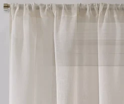Real Living Bayview Textured Rod Pocket Sheer Curtain Panel 11 Real Living Bayview Textured Rod Pocket Sheer Curtain Panel -Cuisinart Store 810541529 3
