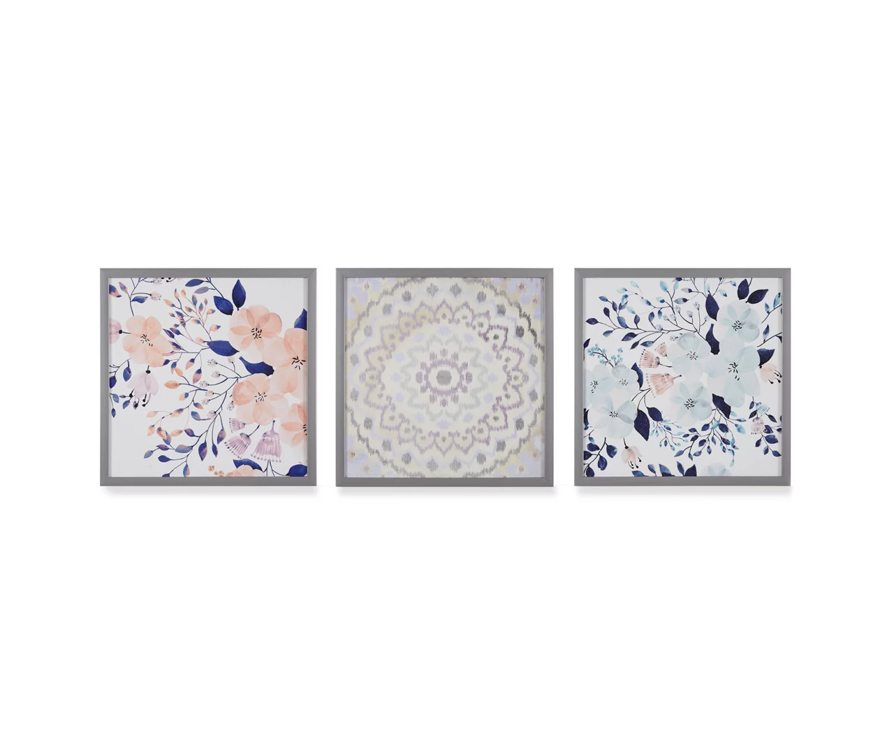 Summer Bliss 3-Piece Gel-Coated Wall Art Set 1 Summer Bliss 3-Piece Gel-Coated Wall Art Set