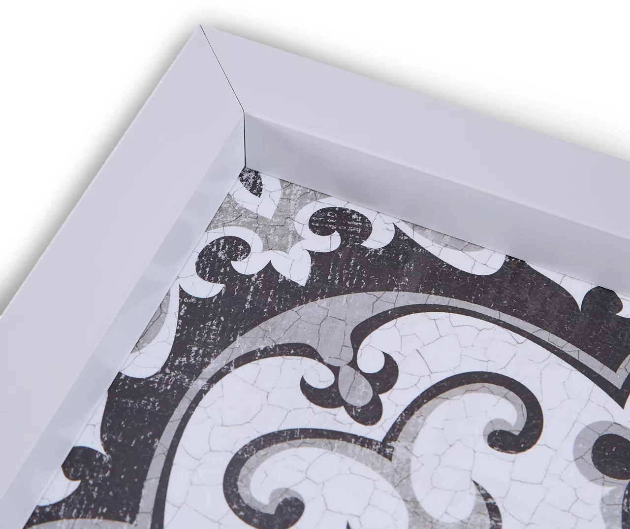 Black & White Tiles 3-Piece Gel-Coated Wall Art Set 4 Black & White Tiles 3-Piece Gel-Coated Wall Art Set - Image 4