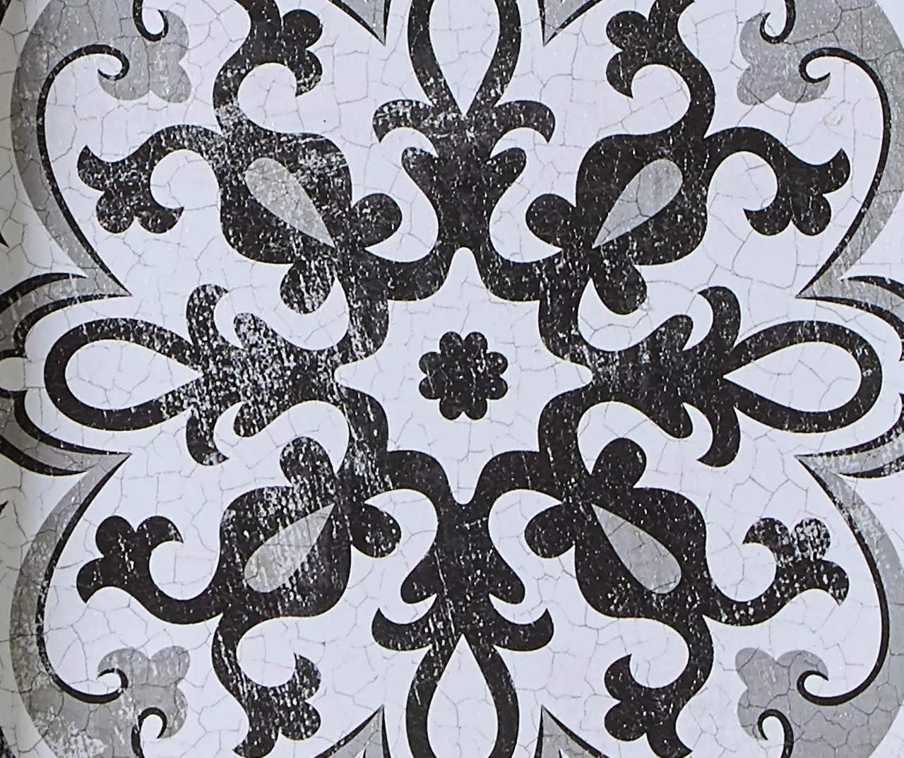 Black & White Tiles 3-Piece Gel-Coated Wall Art Set 9 Black & White Tiles 3-Piece Gel-Coated Wall Art Set - Image 9