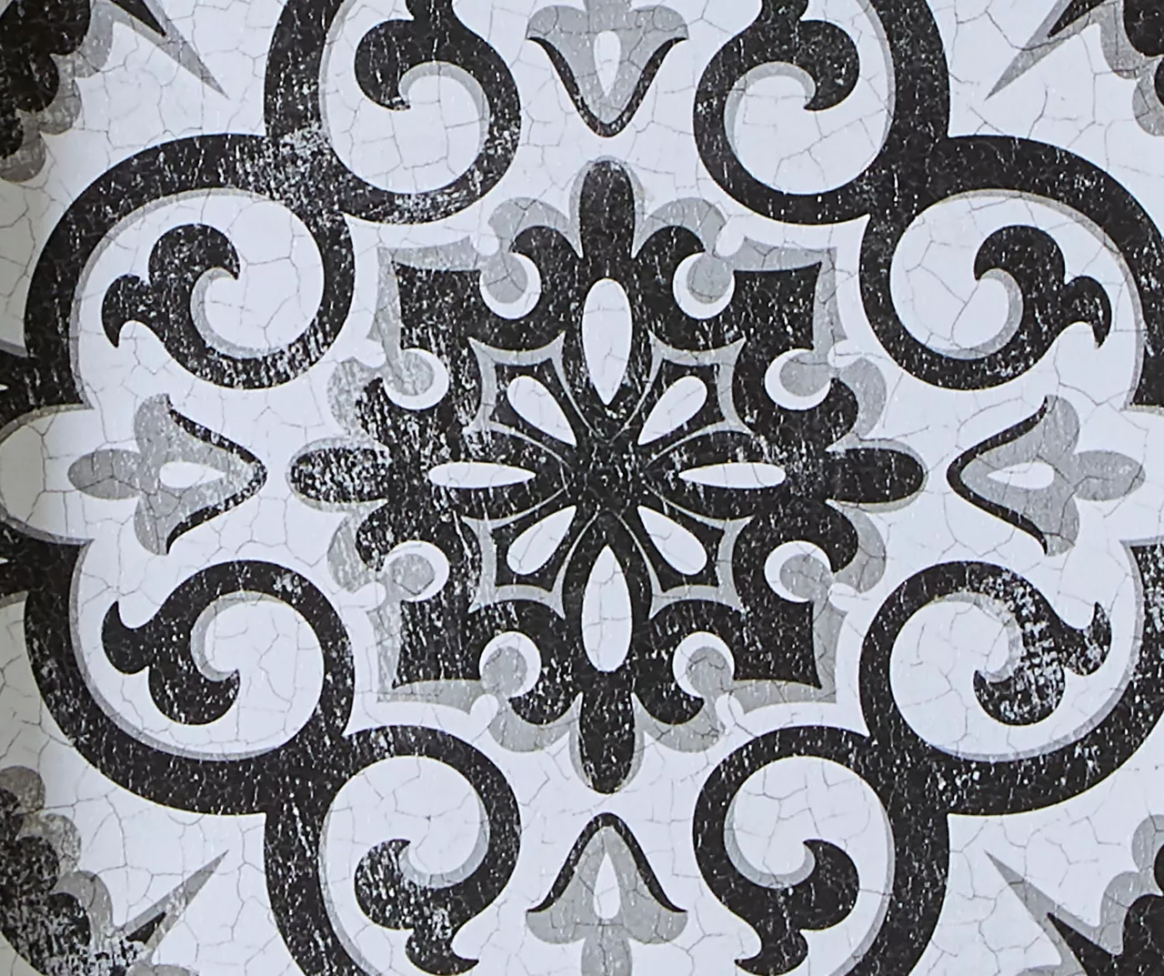 Black & White Tiles 3-Piece Gel-Coated Wall Art Set 10 Black & White Tiles 3-Piece Gel-Coated Wall Art Set - Image 10