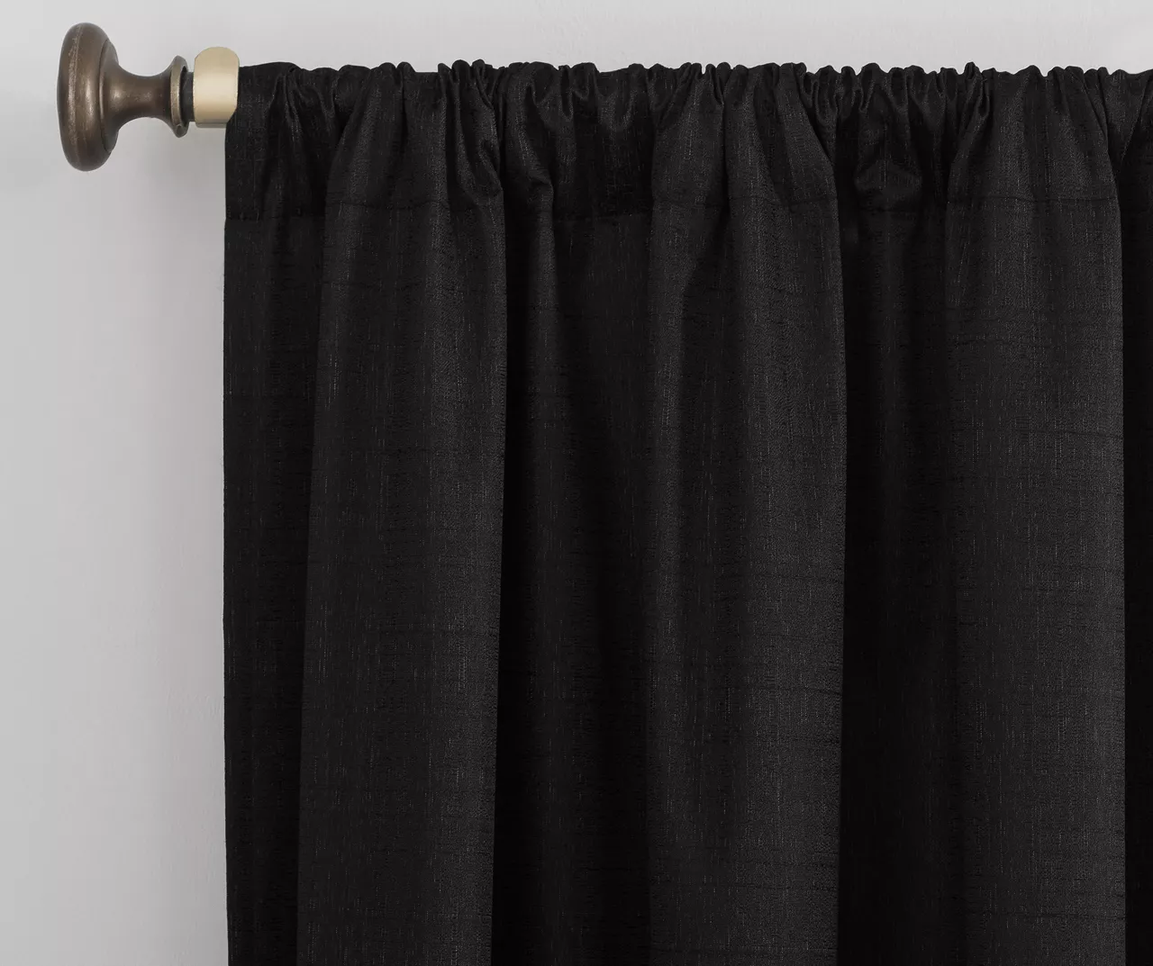 Real Living Reggie Textured Blackout Rod Pocket Curtain Panel 9 Real Living Reggie Textured Blackout Rod Pocket Curtain Panel - Image 9