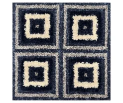 Broyhill Navy Square Pattern Klein Area Rug 7 Broyhill Navy Square Pattern Klein Area Rug -Cuisinart Store 810542869 810542870 810542871 810542872 A0 4