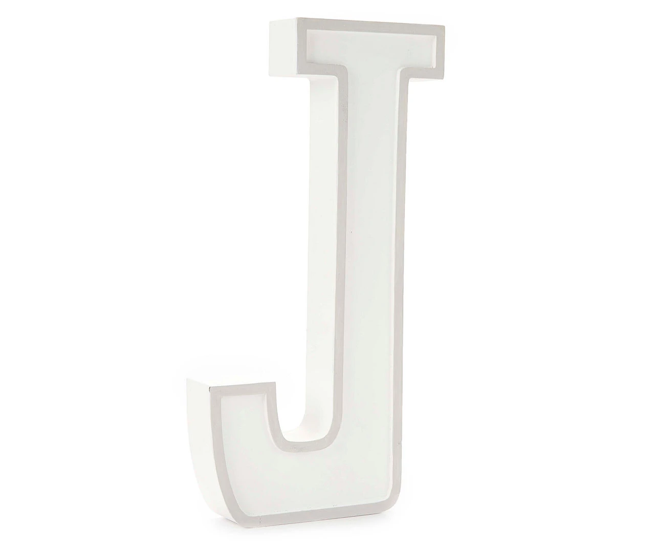 Monogram Gray Wash Tabletop Letter Plaque 13 Monogram Gray Wash Tabletop Letter Plaque - Image 13