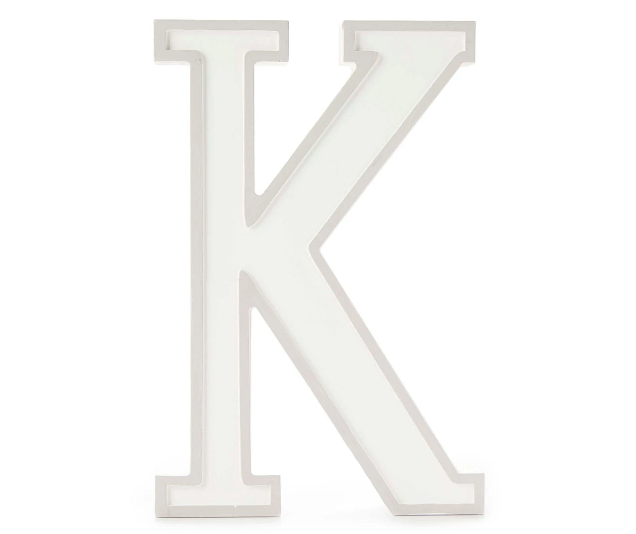 Monogram Gray Wash Tabletop Letter Plaque 3 Monogram Gray Wash Tabletop Letter Plaque - Image 3