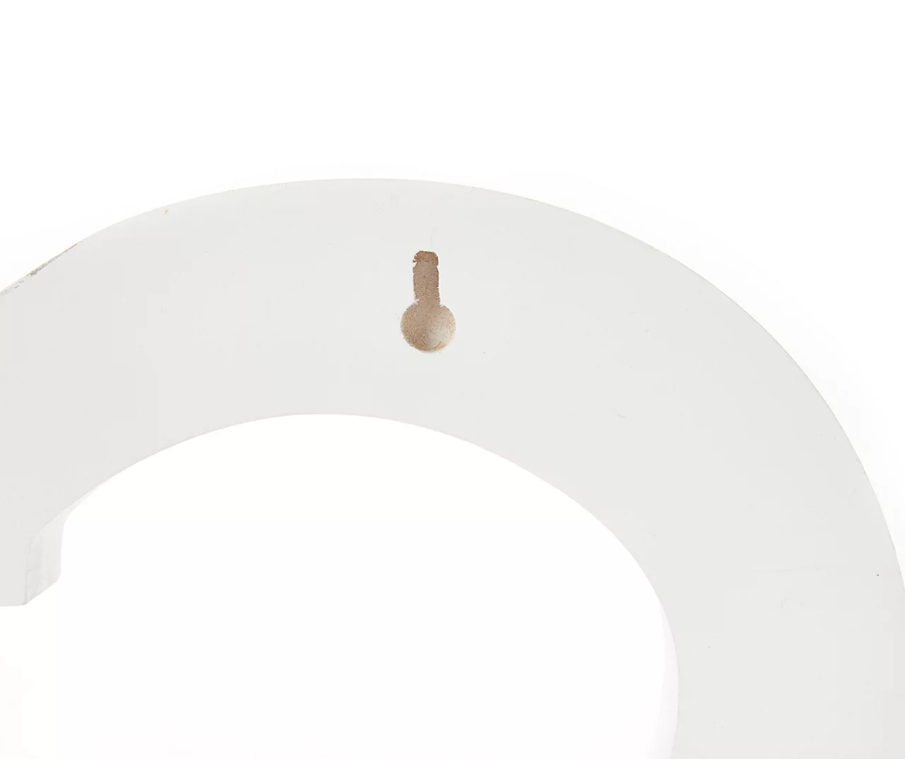 Monogram Gray Wash Tabletop Letter Plaque 8 Monogram Gray Wash Tabletop Letter Plaque - Image 8