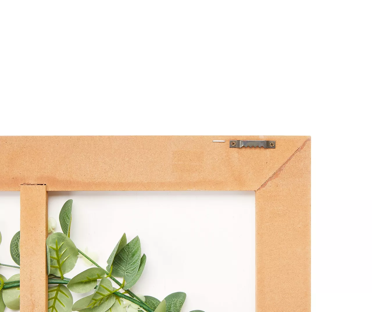 Monogram Framed Windowpane Plaque With Greenery Wreath 8 Monogram Framed Windowpane Plaque With Greenery Wreath - Image 8