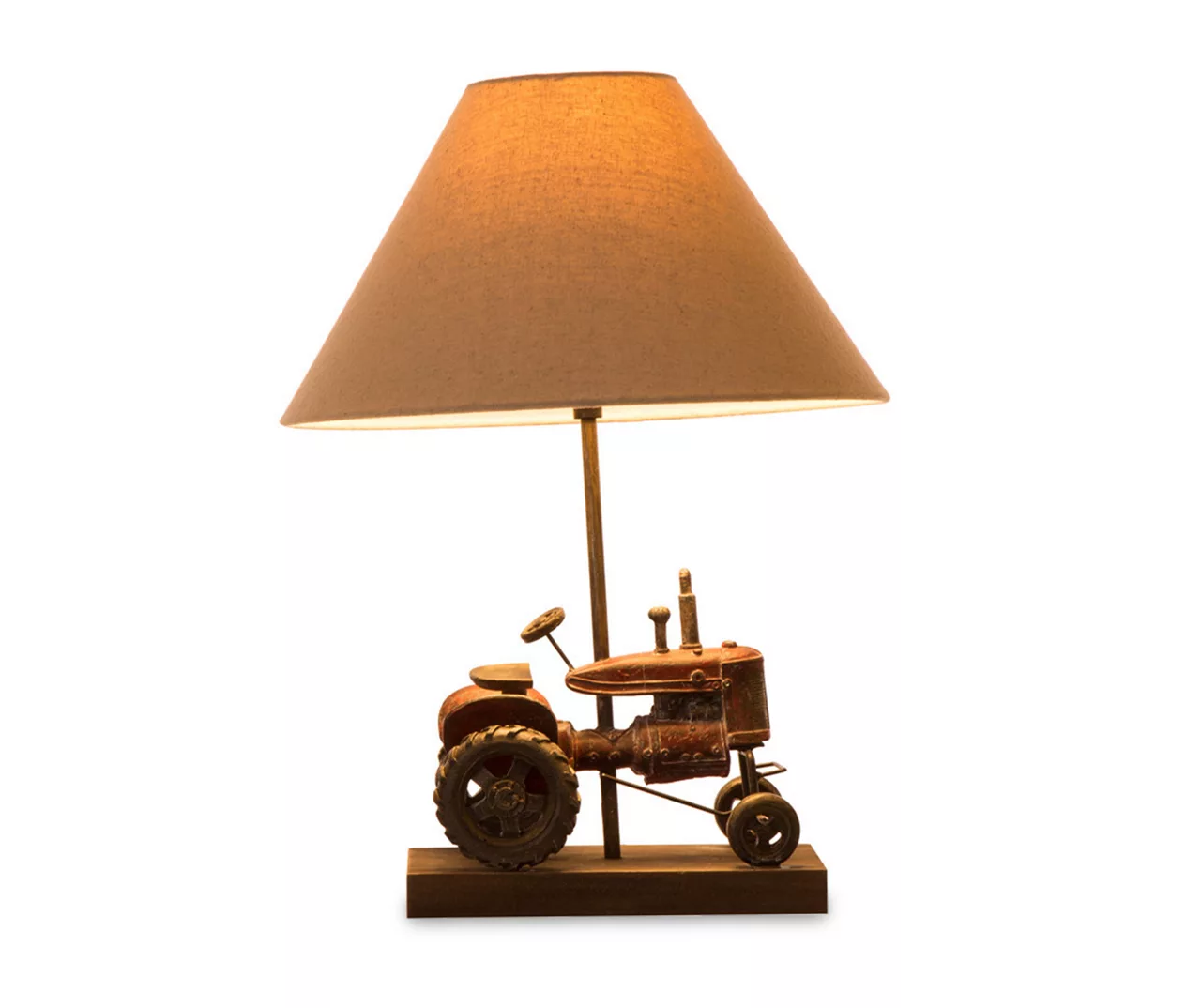 Brown Tractor Truck Table Lamp 1 Brown Tractor Truck Table Lamp