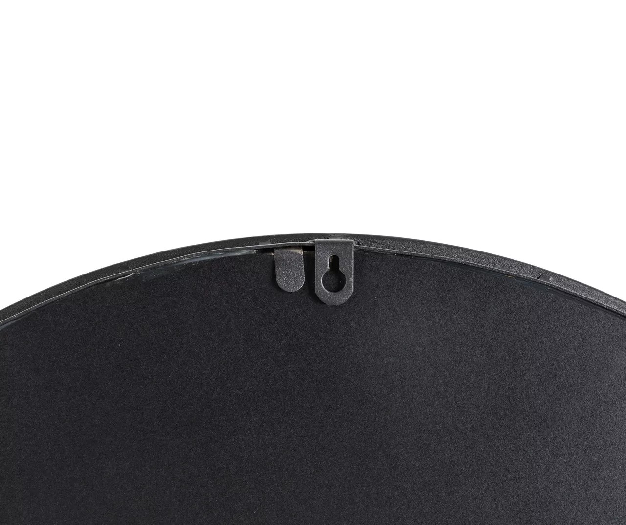 Black Quatrefoil-Accent Round Wall Mirror, (23.62") 8 Black Quatrefoil-Accent Round Wall Mirror, (23.62") - Image 8