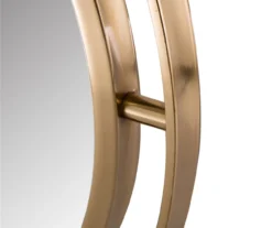 Gold Open-Border Round Wall Mirror, (24") 10 Gold Open-Border Round Wall Mirror, (24") -Cuisinart Store 810546452 5