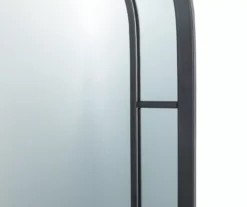 Black Rounded Arch Wall Mirror, (33.07") -Cuisinart Store 810546462 7