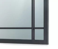 Black Rounded Arch Wall Mirror, (33.07") -Cuisinart Store 810546462 9