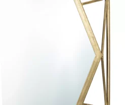 Gold Octagon Geometric-Border Wall Mirror, (28.15") 13 Gold Octagon Geometric-Border Wall Mirror, (28.15") -Cuisinart Store 810546468 6