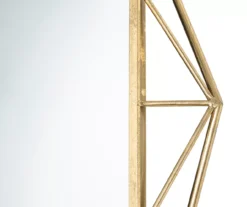 Gold Octagon Geometric-Border Wall Mirror, (28.15") 14 Gold Octagon Geometric-Border Wall Mirror, (28.15") -Cuisinart Store 810546468 7