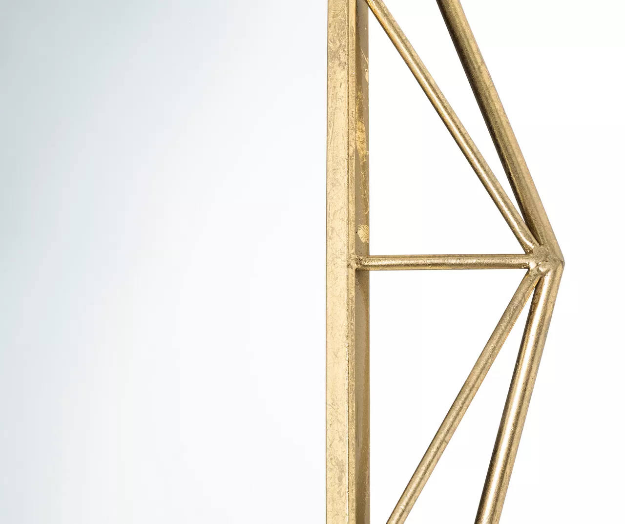 Gold Octagon Geometric-Border Wall Mirror, (28.15") 7 Gold Octagon Geometric-Border Wall Mirror, (28.15") - Image 7