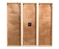 Black & White Distressed Roman Numeral 3-Piece Farmhouse Wall Clock Set, (31.5") 13 Black & White Distressed Roman Numeral 3-Piece Farmhouse Wall Clock Set, (31.5") -Cuisinart Store 810546473 6