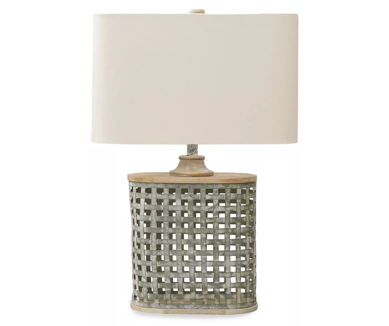 Gray Basketweave Deondra Table Lamp 1 Gray Basketweave Deondra Table Lamp