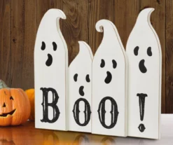 "Boo!" Ghost Family Tabletop Decor -Cuisinart Store 810547787 6