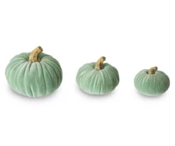 Mint Green Velvet 3-Piece Rib Pumpkin Set -Cuisinart Store 810547831 2