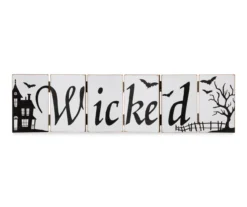 "Spooky" & "Wicked" Dual Sided Hinged Tabletop Decor 13 "Spooky" & "Wicked" Dual Sided Hinged Tabletop Decor -Cuisinart Store 810547838 4