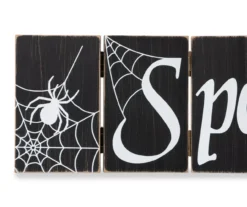 "Spooky" & "Wicked" Dual Sided Hinged Tabletop Decor 15 "Spooky" & "Wicked" Dual Sided Hinged Tabletop Decor -Cuisinart Store 810547838 6