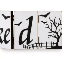 "Spooky" & "Wicked" Dual Sided Hinged Tabletop Decor 16 "Spooky" & "Wicked" Dual Sided Hinged Tabletop Decor -Cuisinart Store 810547838 7