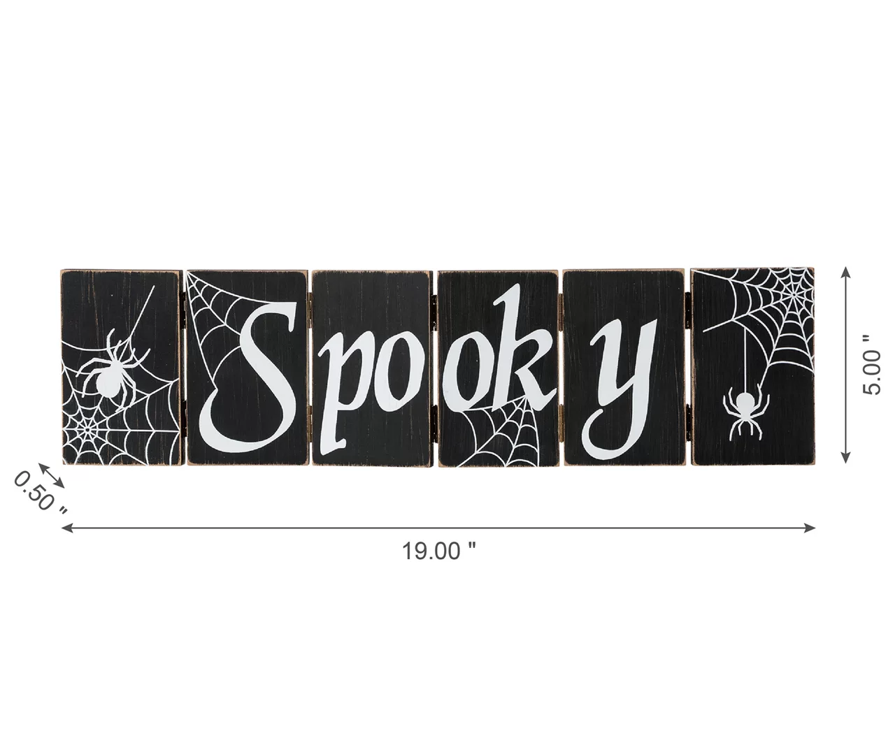 "Spooky" & "Wicked" Dual Sided Hinged Tabletop Decor 8 "Spooky" & "Wicked" Dual Sided Hinged Tabletop Decor - Image 8